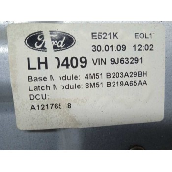 Recambio de elevalunas delantero izquierdo para ford focus lim. (cb4) titanium referencia OEM IAM 4M51B203A29BH 4M51B045H17AA 3P