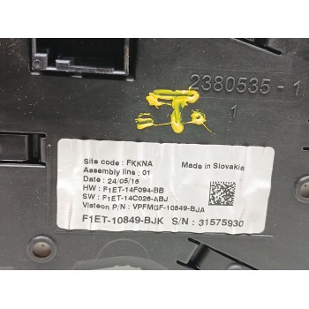 Recambio de cuadro instrumentos para ford focus iii 1.0 ecoboost referencia OEM IAM f1et10849bjk f1et14f094bb 