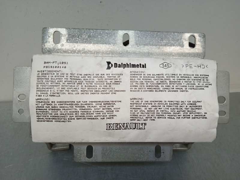 Recambio de airbag delantero derecho para renault modus confort dynamique referencia OEM IAM 8200216039  