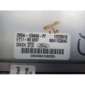 Recambio de centralita motor uce para ford focus berlina (cak) ambiente referencia OEM IAM 2M5A12A650PF  
