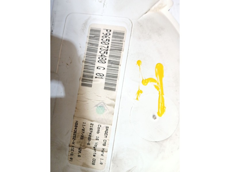 Recambio de cuadro instrumentos para citroën c2 (jm_) 1.4 hdi referencia OEM IAM P9650735480G01  