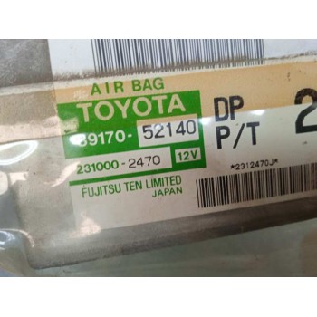 Recambio de centralita airbag para toyota yaris (ncp1/nlp1/scp1) 1.4 turbodiesel cat referencia OEM IAM 8917052140 2310002470 