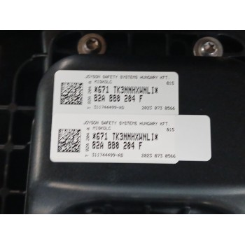 Recambio de kit airbag para audi a1 sportback (gba) referencia OEM IAM 82a880201j 82B857003G 82a880204f