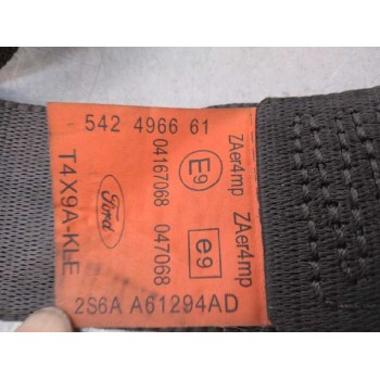 Recambio de cinturon seguridad delantero derecho para ford fiesta (cbk) ambiente referencia OEM IAM 2S6AA61294AD 5P 542496661