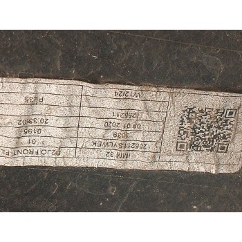 Recambio de paragolpes delantero para opel astra k (b16) 1.4 cng (68) referencia OEM IAM 39130492  