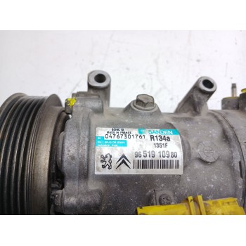 Recambio de compresor aire acondicionado para peugeot 307 (3a/c) 1.6 hdi 110 referencia OEM IAM 9651910980 1351F 