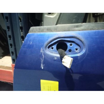 Recambio de puerta delantera izquierda para fiat grande punto (199) 1.4 16v turbo dynamic (88kw) referencia OEM IAM  AZUL 3P UN 