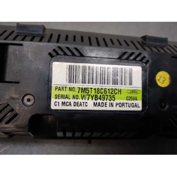 Recambio de mando climatizador para ford focus turnier (cb4) trend referencia OEM IAM 7M5T18C612CH  