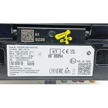 Recambio de modulo electronico para kia ev3 referencia OEM IAM 96510ev200  