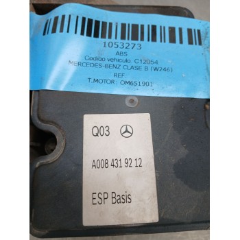 Recambio de abs para mercedes-benz clase b (w246) b 180 cdi be (246.200) referencia OEM IAM a0084319212 a0084319212 