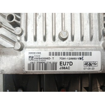 Recambio de centralita motor uce para ford mondeo iv (ba7) 2.0 tdci referencia OEM IAM 5WS40596DT 7g9112a650ve 
