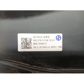 Recambio de rejilla paragolpes delantero para kia stonic (yb) 1.4 lpg referencia OEM IAM 86351H8410  
