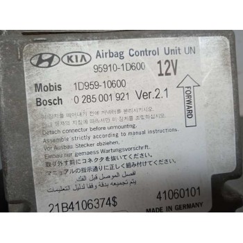 Recambio de centralita airbag para kia carens (un) 2.0 crdi referencia OEM IAM 959101D600 0285001921 