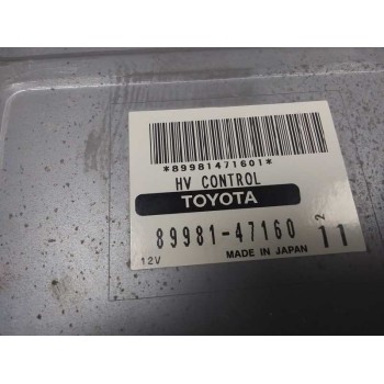 Recambio de centralita cambio automatico para toyota prius (nhw20) basis referencia OEM IAM 8998147160  