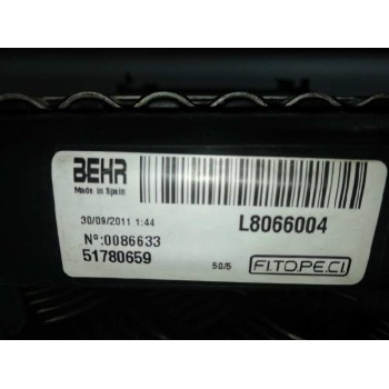 Recambio de radiador agua para peugeot bipper 1.3 16v hdi fap referencia OEM IAM 51780659 51790636 1330Y1
