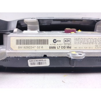 Recambio de pantalla multifuncion para bmw 3 (f30, f80) 320 d referencia OEM IAM 9292247026  