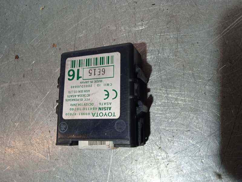 Recambio de modulo electronico para toyota prius (nhw20) basis referencia OEM IAM 8999147030 48411010740 