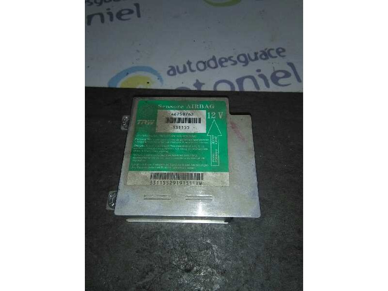 Recambio de centralita airbag para fiat punto berlina (188) 1.2 8v referencia OEM IAM 46758762 46758762 