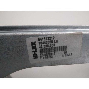 Recambio de elevalunas delantero izquierdo para opel corsa e 120 aniversario referencia OEM IAM 13447038LH 6 PINES 