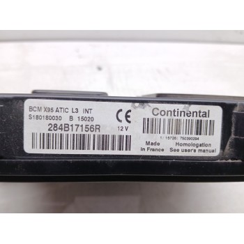 Recambio de centralita bsm para renault megane iii sport tourer expression referencia OEM IAM 284b17156r s180180030 