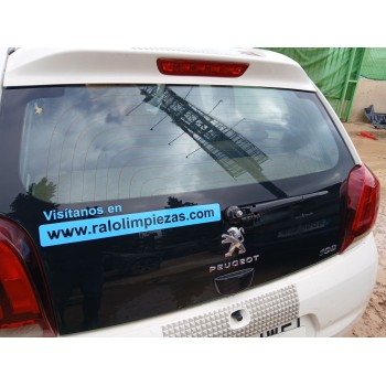 Recambio de porton trasero para peugeot 108 1.2 referencia OEM IAM B000825280 luna trasera 