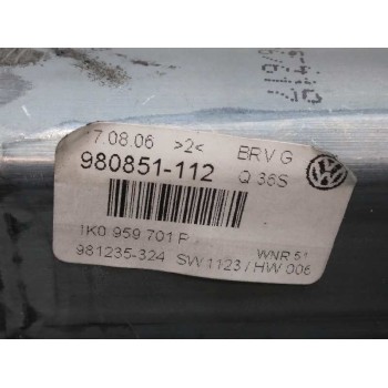 Recambio de motor elevalunas delantero izquierdo para volkswagen passat berlina (3c2) advance referencia OEM IAM 1K0959701P 1K09