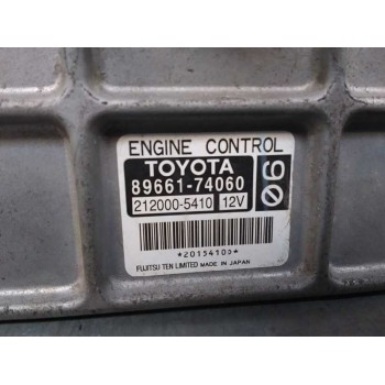 Recambio de centralita motor uce para toyota iq básico referencia OEM IAM 8966174060 2120005410 