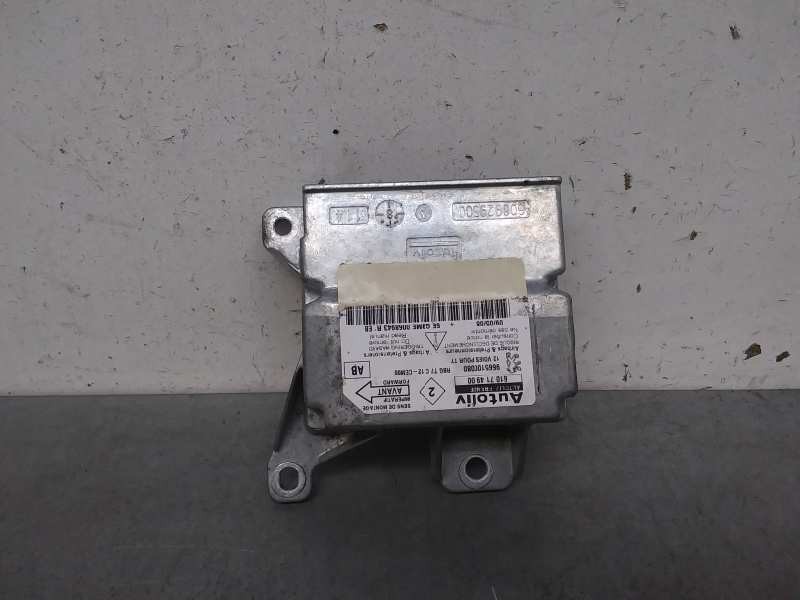 Recambio de centralita airbag para peugeot 308 confort referencia OEM IAM 9665100080 610714900 