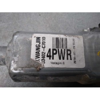 Recambio de elevalunas trasero derecho para hyundai i20 trend blue referencia OEM IAM 83402C7010 2 CABLES 