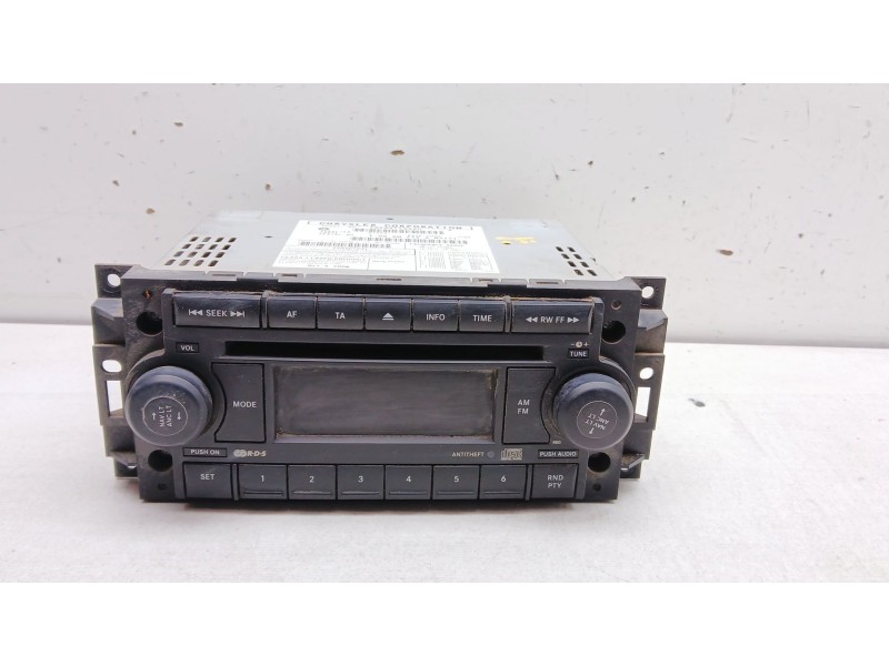 Recambio de sistema audio / radio cd para jeep commander 3.0 v6 crd limited referencia OEM IAM p05091509ag  