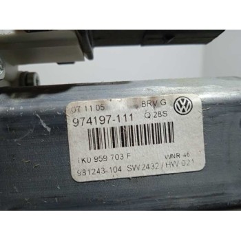 Recambio de motor elevalunas trasero izquierdo para volkswagen passat berlina (3c2) advance referencia OEM IAM 1K0959703F 974197
