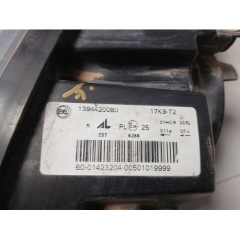 Recambio de faro derecho para peugeot boxer furgoneta 2.2 bluehdi 140 referencia OEM IAM 1394420080  