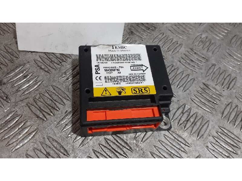 Recambio de centralita airbag para peugeot 607 (s1) básico referencia OEM IAM 9643869780  