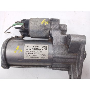 Recambio de motor arranque para peugeot boxer furgoneta 2.2 bluehdi 140 referencia OEM IAM 9826048080 0001174636 