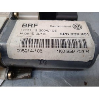 Recambio de motor elevalunas trasero izquierdo para seat toledo (5p2) 1.9 tdi referencia OEM IAM 1K0959703B  