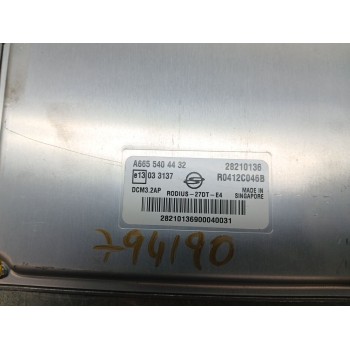 Recambio de centralita motor uce para ssangyong rodius i 2.7 xdi referencia OEM IAM a6655404432  