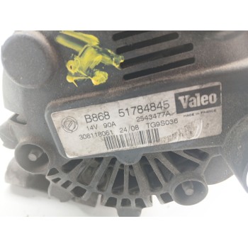 Recambio de alternador para fiat 500 (312_) 1.3 d multijet (312axb1a) referencia OEM IAM 51784845 tg9s036 2543477a