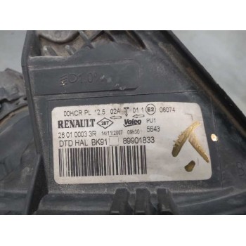 Recambio de faro derecho para renault laguna iii dynamique referencia OEM IAM 260100033R 89901833 