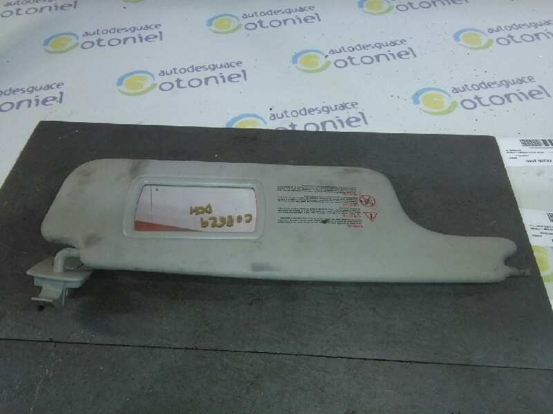 Recambio de parasol derecho para renault megane ii berlina 5p confort dynamique referencia OEM IAM   