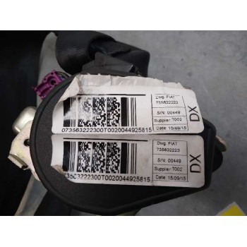 Recambio de kit airbag para fiat qubo (300) dynamic referencia OEM IAM 1353636080 PRETENSORES OK 