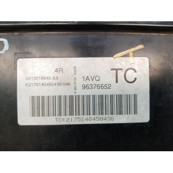 Recambio de centralita motor uce para daewoo kalos 1.2 cat referencia OEM IAM 96376652  