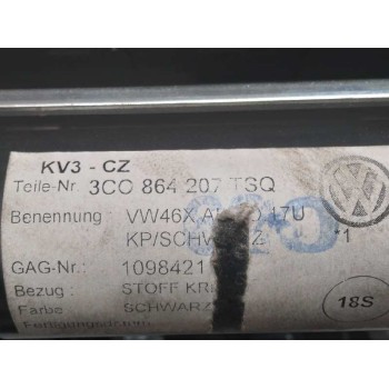 Recambio de apoyabrazos central para volkswagen passat berlina (3c2) 2.0 tdi referencia OEM IAM 3C0864207 3C0863319S 