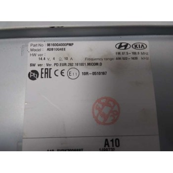 Recambio de sistema audio / radio cd para hyundai i30 (pd) klass referencia OEM IAM 96160G4000PMP  