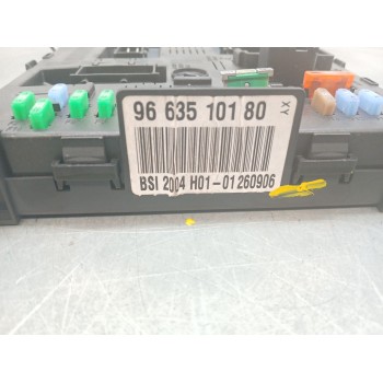 Recambio de centralita bsi para citroën c4 grand picasso i (ua_) 1.6 hdi referencia OEM IAM 9663510180  