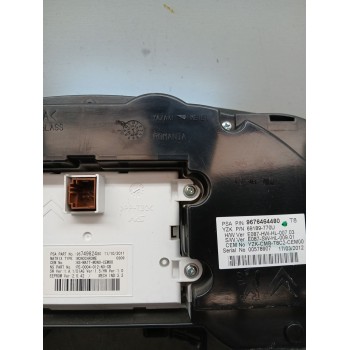 Recambio de cuadro instrumentos para peugeot 5008 (0u_, 0e_) 2.0 hdi 150 / bluehdi 150 referencia OEM IAM 9676464480 9674982480 