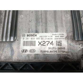 Recambio de centralita motor uce para kia carens iv 1.7 crdi referencia OEM IAM 0281033603  