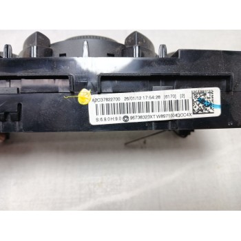 Recambio de mando climatizador para peugeot 5008 (0u_, 0e_) 2.0 hdi 150 / bluehdi 150 referencia OEM IAM 96738323XT  