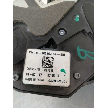 Recambio de cerradura puerta delantera derecha para ford ecosport trend referencia OEM IAM EN15A219A64BB  4 PINS