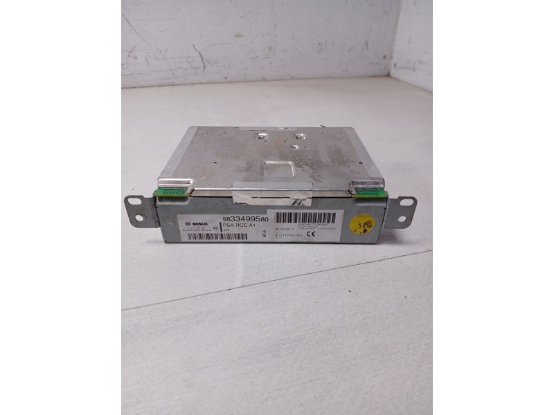 Recambio de sistema audio / radio cd para peugeot expert furgoneta (v_) 2.0 bluehdi 120 referencia OEM IAM 9833499580  