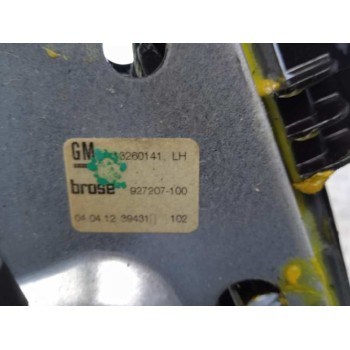 Recambio de elevalunas trasero izquierdo para opel zafira tourer excellence referencia OEM IAM 13260141 20951583 7 PINS